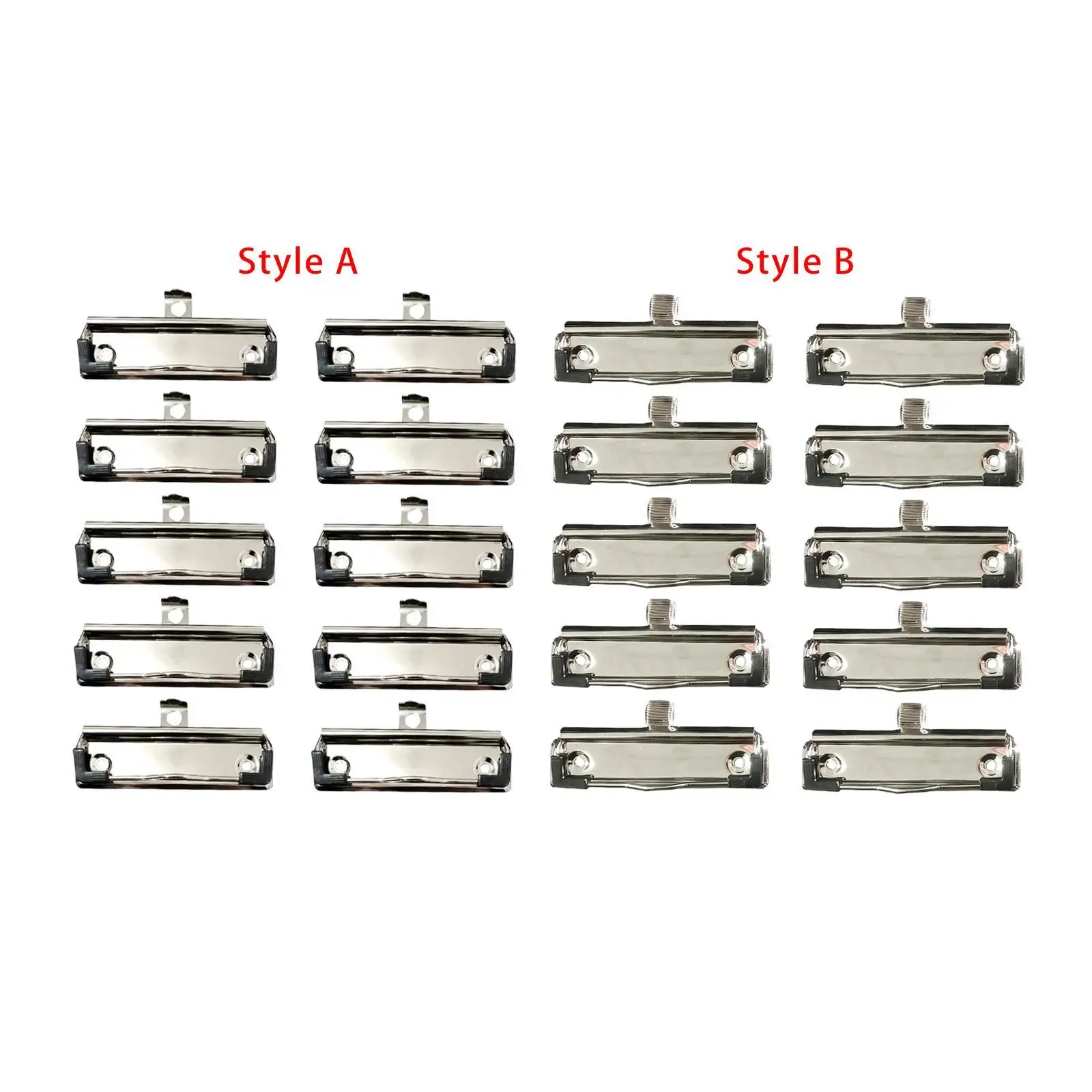 10x Bull Binder Paper Clips File Clamp File Money Binder Clips Clips 4 inch Long for Drawing Board Kitchen,Art Crafts Office