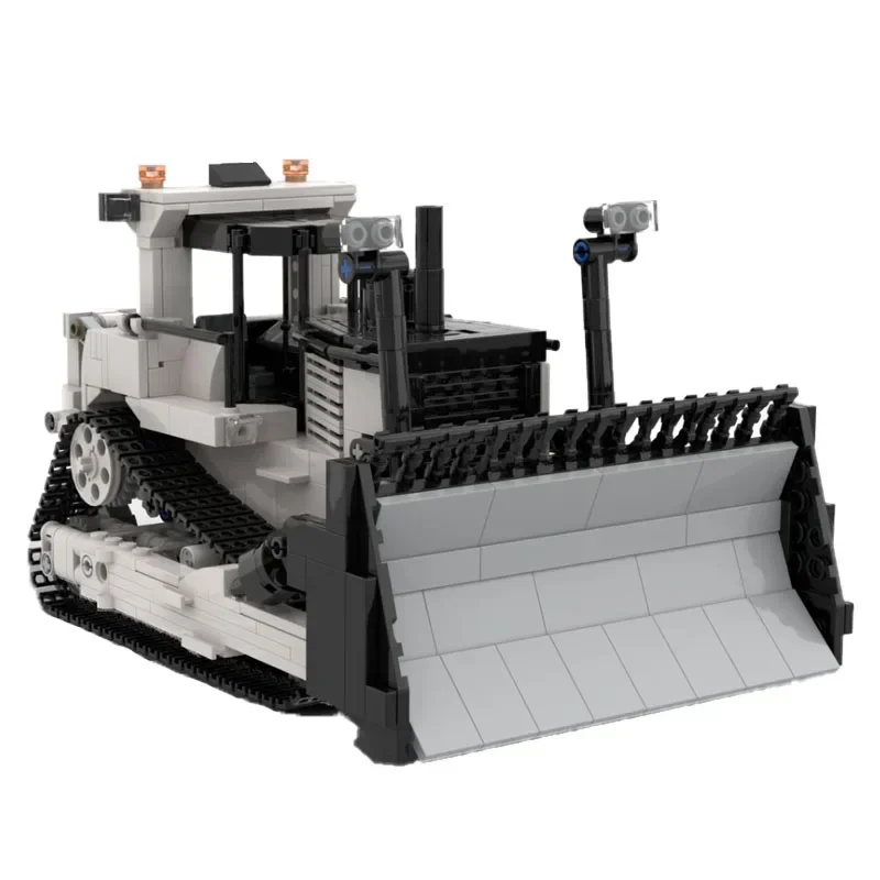 Классический MOC-32226 Маленькая шкала Риса Mine Dozer 936 шт. Дизайн экскаватора DIY Строительные блоки Игрушка Подарок на день рождения Рождественский подарок