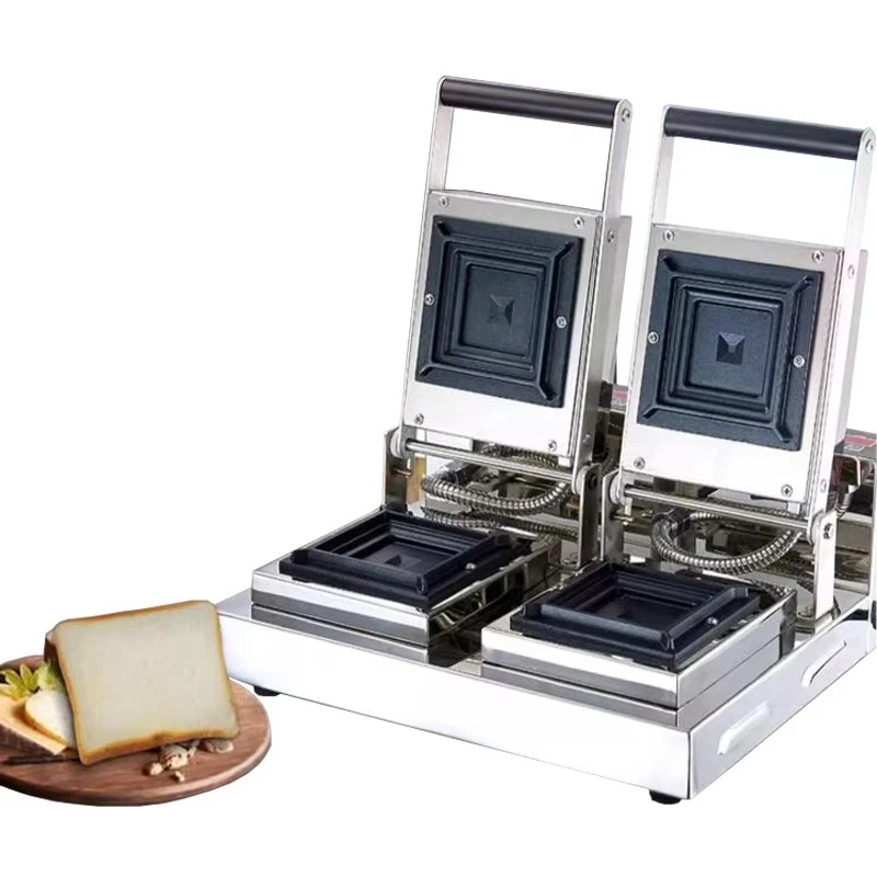

Professional Snack Sandwich Maker Commercial Breakfast Bread Waffle Maker
