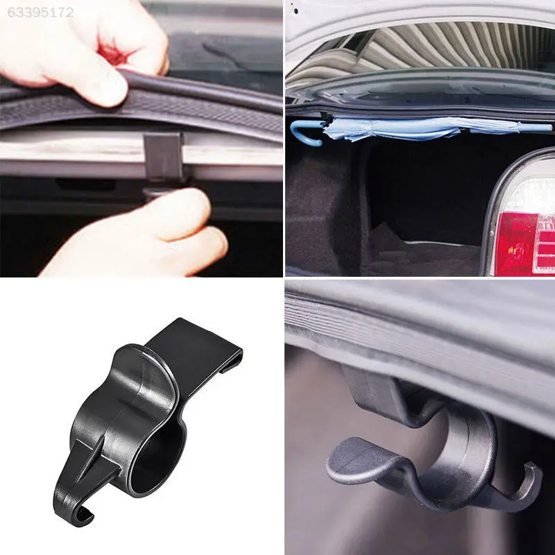 2pcs/PackCar Trunk Hook Umbrella Hanger Plant Towel Hook car for Renault Scenic Master Megane Duster Logan Clio Captur Laguna