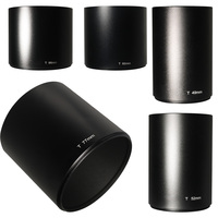 Telephoto Metal Lens Hood Metal Sunshade Cover For Canon Nikon 49/52/55/58/62/67/72/77/82/86/105mm