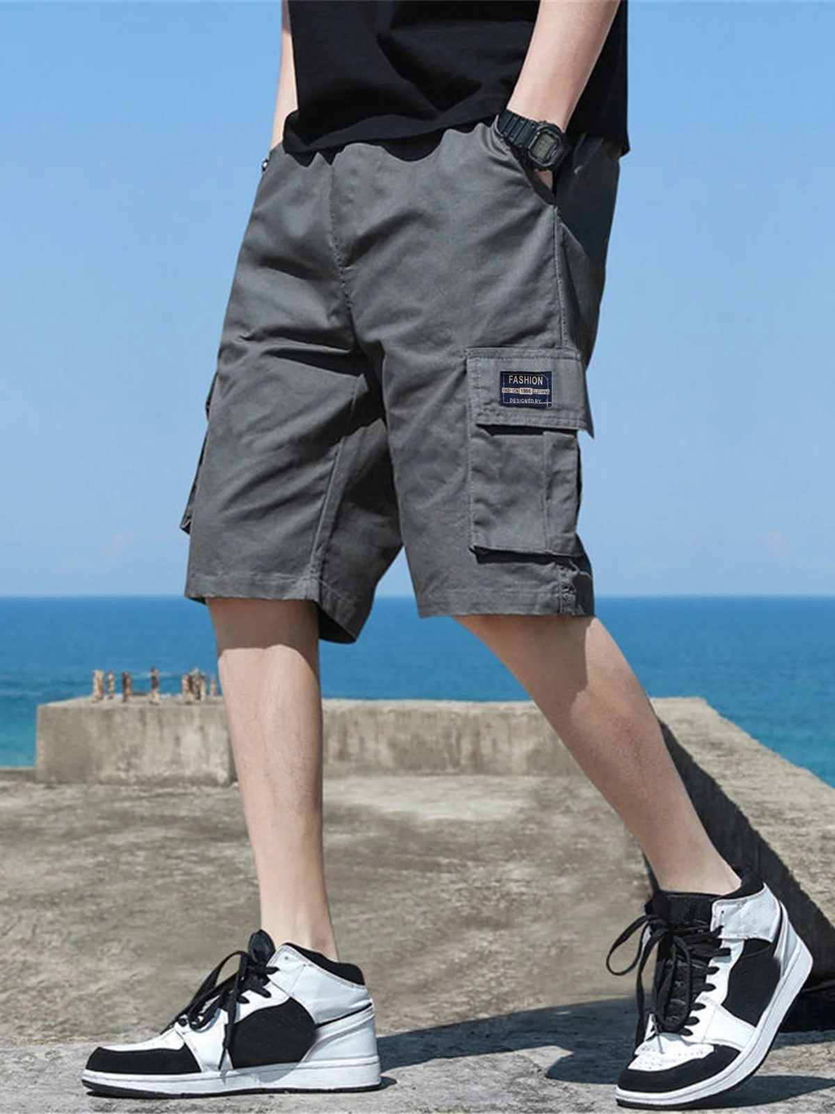 2026 Men's Cargo Shorts, Outdoor, Travel, Casual Sports, Large Pockets, Durable and Comfortable Fabrics, Thin Shorts for Outings