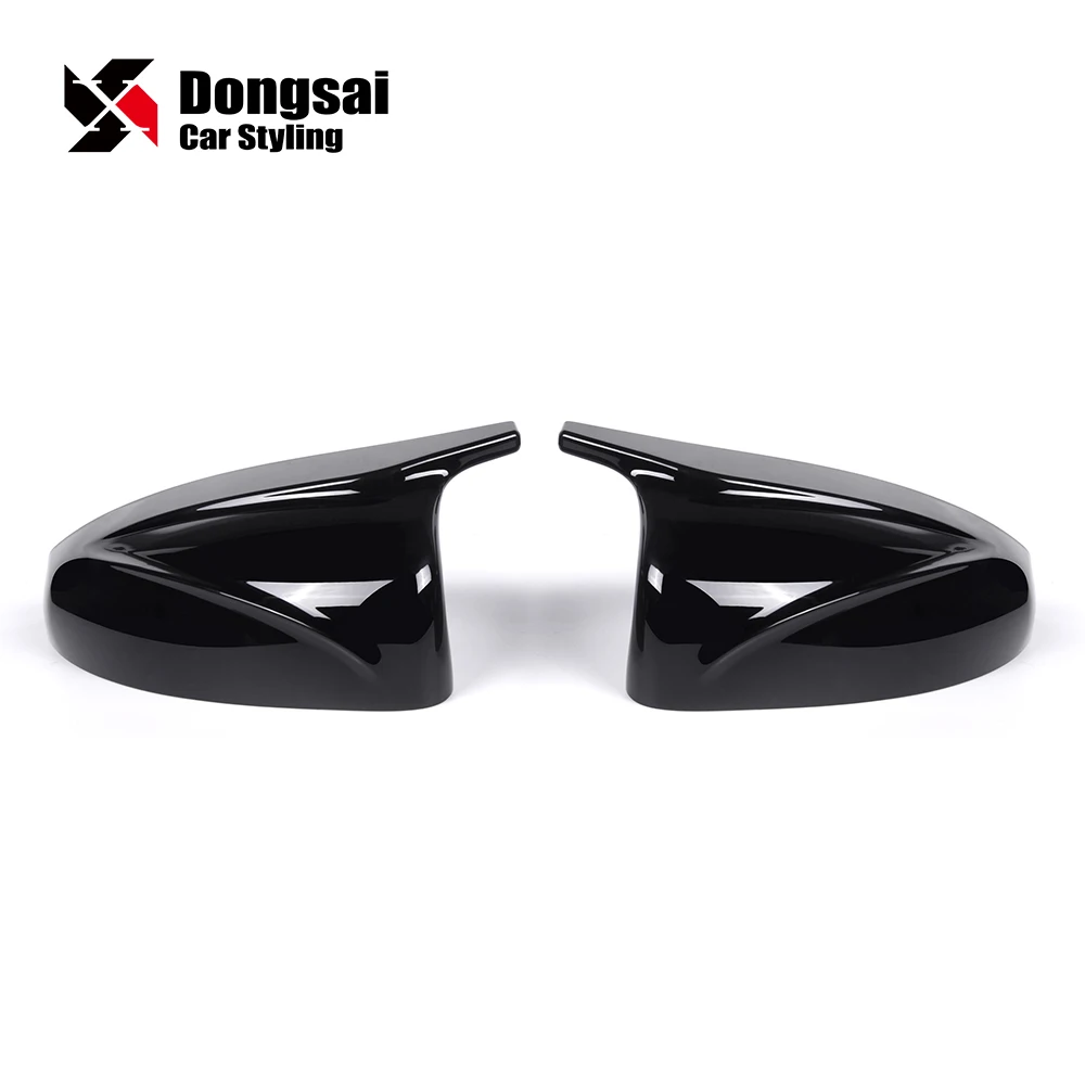 ABS Gloss Black Side View M Look Wing Mirror Housing Covers Caps With Assist for A3 S3 RS3 8P 8V 2013+