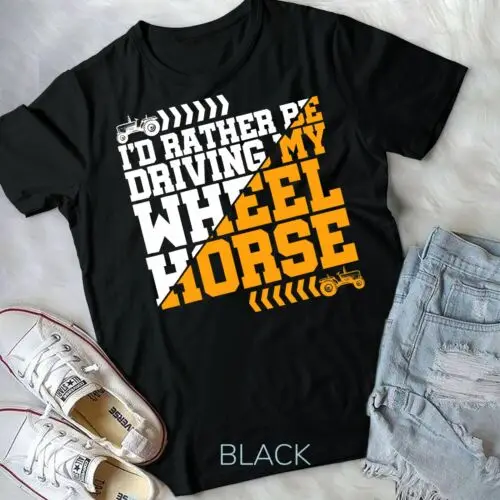 Wheel Horse Farming Tractor T-Shirt Unisex T-shirt