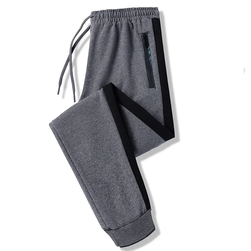 

2023 Models of Fall Color Bump Sweatpants Cotton Loose Spring and Autumn Pants New Loose Men's Large Size Bundle Foot Pants Men
