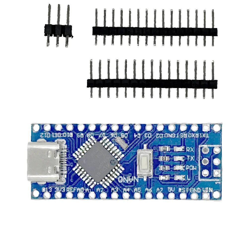 Placa Controladora Mini USB 3.0 Tipo-C, ATMEGA328PB de 16MHz con Bootloader, Compatible con Nano