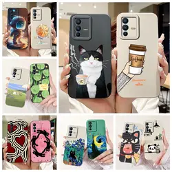 For Vivo V23 Pro Case V2132 Luxury Candy Painted Cover Soft Silicone Phone Case For Vivo V23e V 23 Pro VivoV23 V2130 Fundas Capa