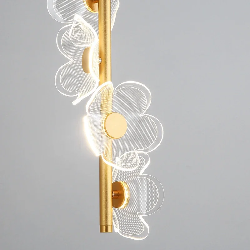 Lustre LED Pendant Light Fixture Nordic Hanging Lamps for Ceiling Bedside Bedroom Home Children's Room Decoration Pendant Lamp image 6