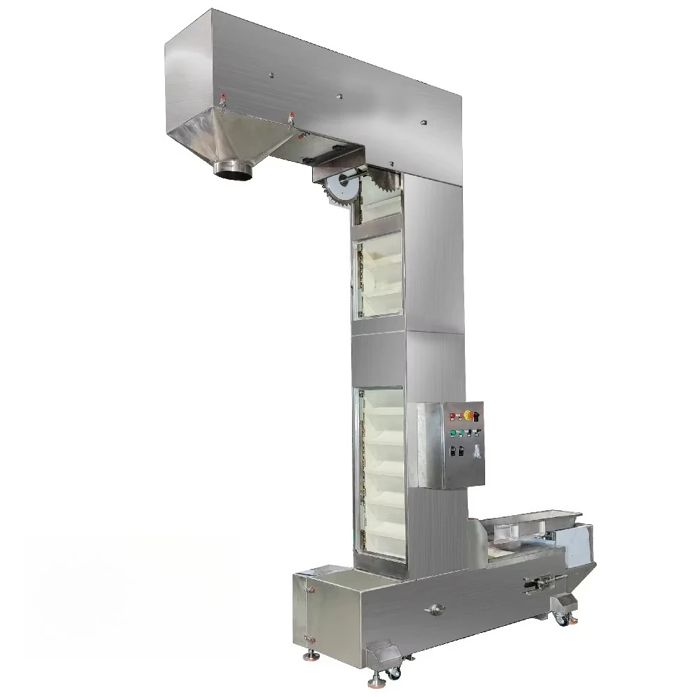 Vertical Conveyor System Bucket Elevator Conveyor for Beans Grains and Snacks