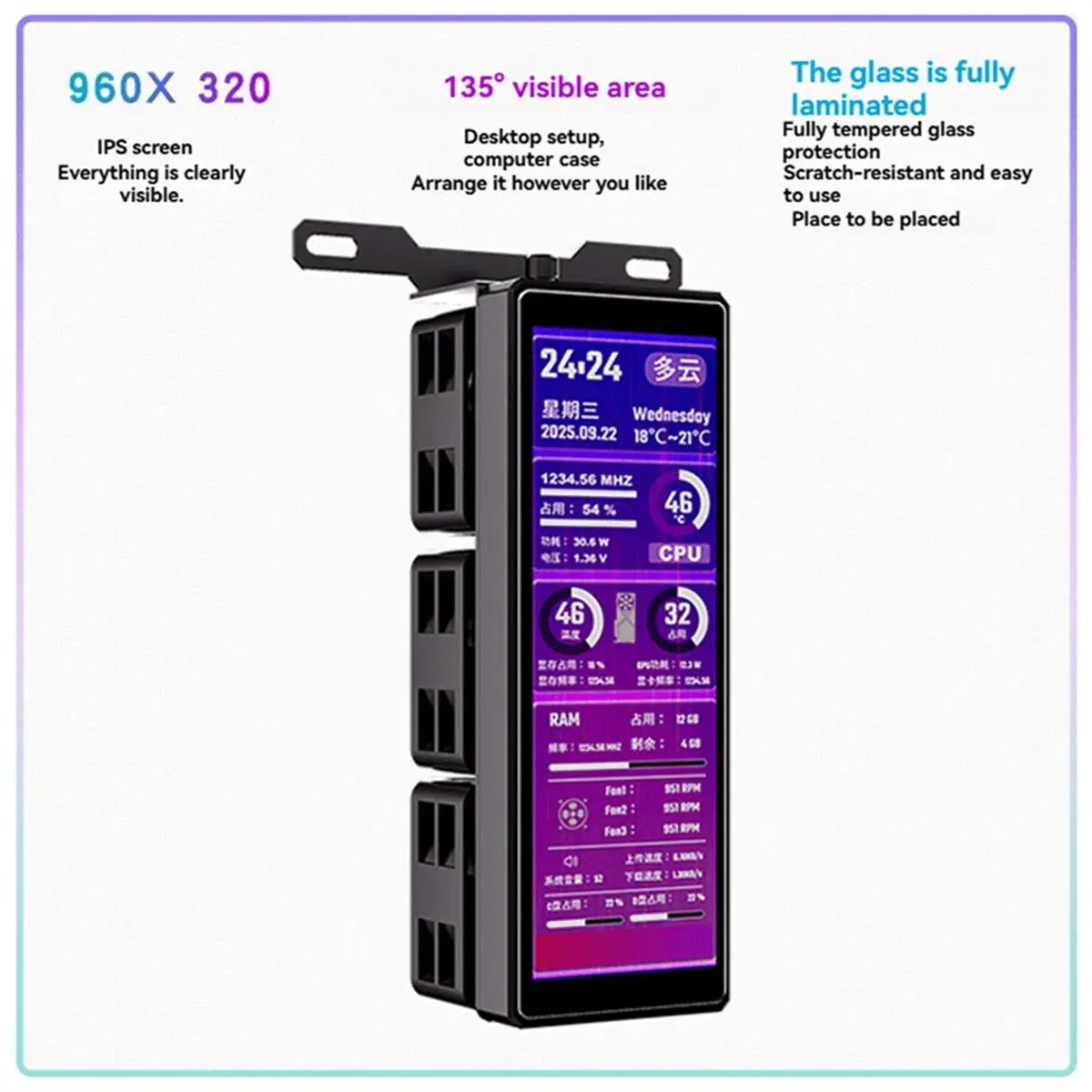 4.58-Inch Usb Tripl…