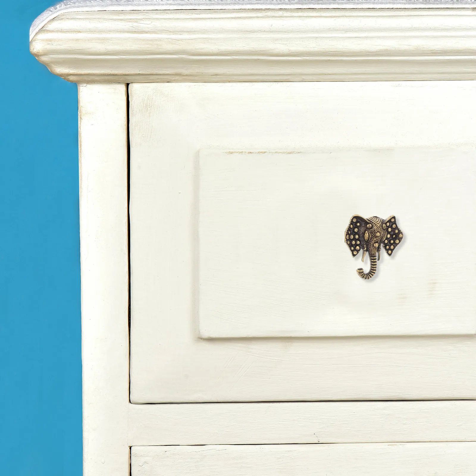 

Мебельные ручки-скобы в форме слона из цельной латуни для шкафов, гардеробов, кухонных тумб, фурнитура в винтажном стиле