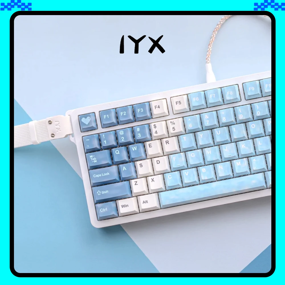 IYX Polar75 التبديل المغناطيسي لوحة المفاتيح الميكانيكية لوحة المفاتيح السلكية 8000 هرتز 0.001mmRT لوحة مفاتيح الألعاب ملحقات الكمبيوتر FPS ألعاب الهدايا