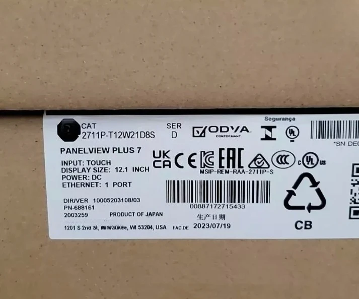 

Brand new orignial 2711P-T12W21D8S Graphic Terminal Fast delivery