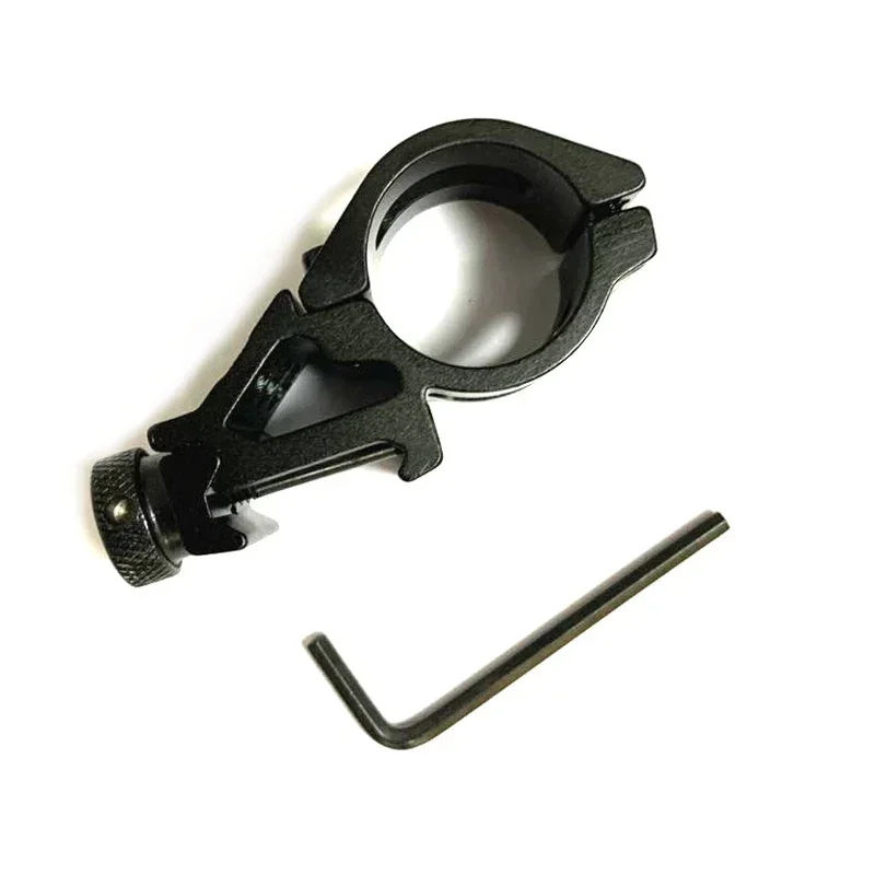 T2008 25mm escopo montagem lanterna tocha pistola a laser faixa braçadeira mira tática para 20mm padrão picatinny weaver ferroviário