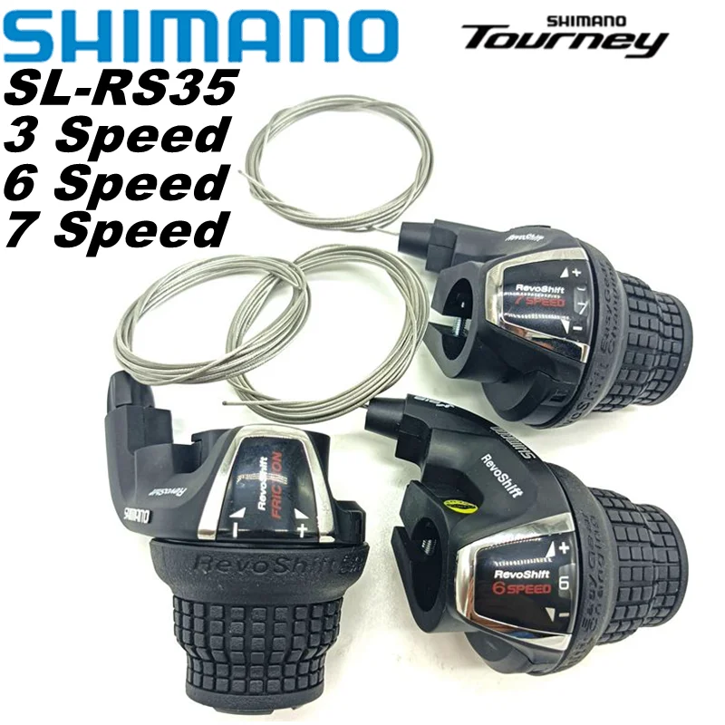 Shimano Tourney SL-RS35 3x6s /3x7s 18Speed 21Speed MTB Bike Twist Shifter Lever Bicycle Parts