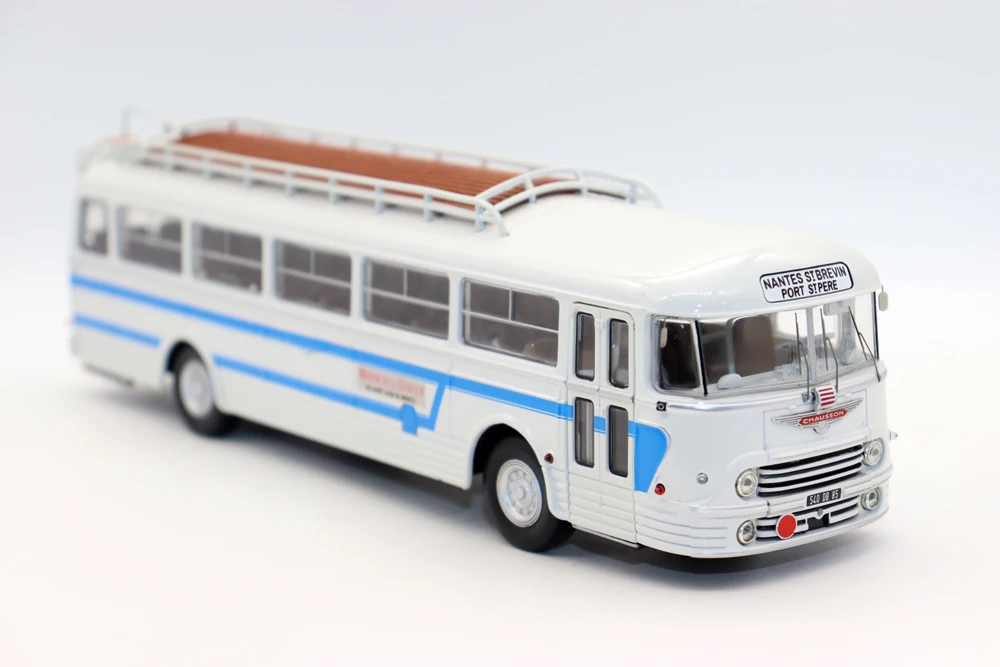 NEW 1:43 Scale Chausson AP52 1955 Bus Diecast Alloy Toy Cars Diecast model Editions Collection Gift