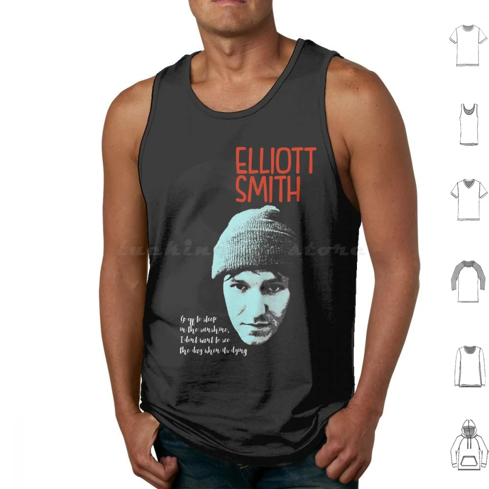 Elliott Smith Tank Tops Print Cotton Elliott Smith Blues Elliott Figure 8 Elliott Smith Figure 8 Between The Bars Piano