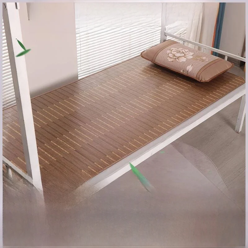 tapis-rafraichissant-en-bambou-pliable-pour-dortoir-etudiant-individuel-tapis-de-lit-d'ete-respectueux-de-la-peau-design-double-face