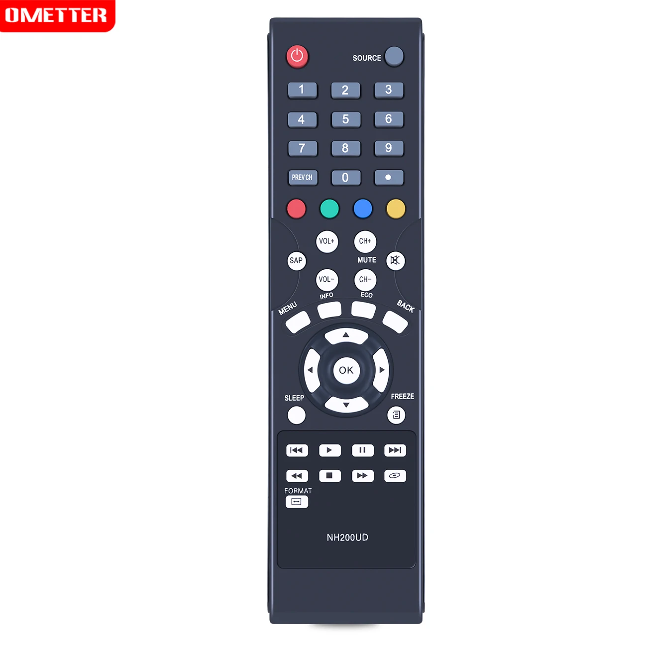 Nova Substituído NH200UD Para Sylvania Emerson Controle Remoto TV LC190SS1 LC220SS1 LC260SS1 LC320SS1 LC407SS1 LC407EM1 A0171 LC190SS2