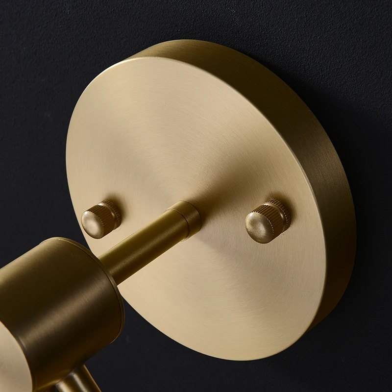 الزجاج النحاس الجدار الشمعدان بسيط الرخام الجدار مصباح ديكور الجدار الإضاءة لسلم الممر غرفة المعيشة غرفة الطعام الممر