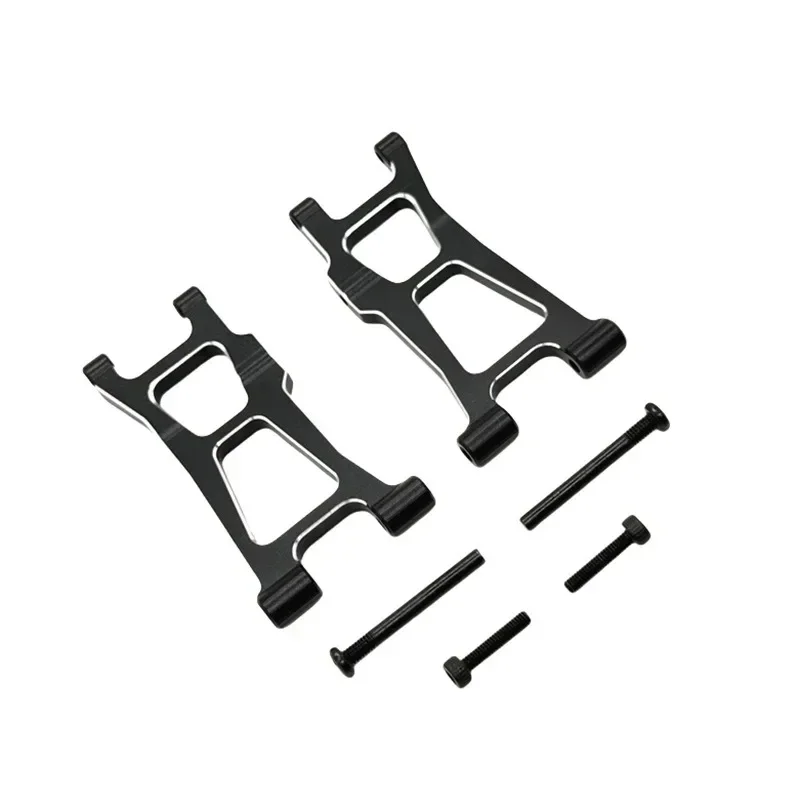 Piezas de brazo inferior trasero de repuesto para coche teledirigido, mejora de Metal, aptas para coche de Control remoto MJX 1/14 14211