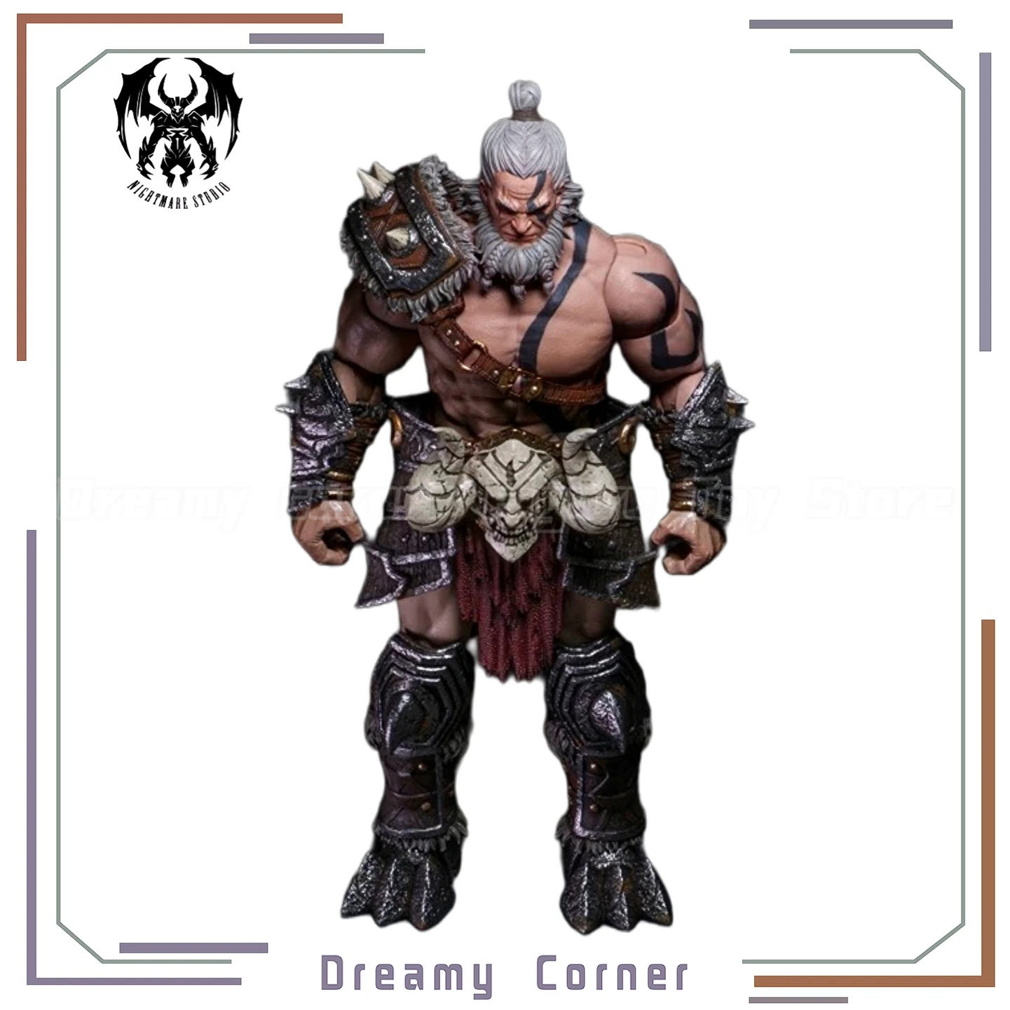 

【В наличии】Оригинальная фигурка Nightmare Studio DF001 Dark Favor Варвар Берсеркер 1/12, коллекция игрушек