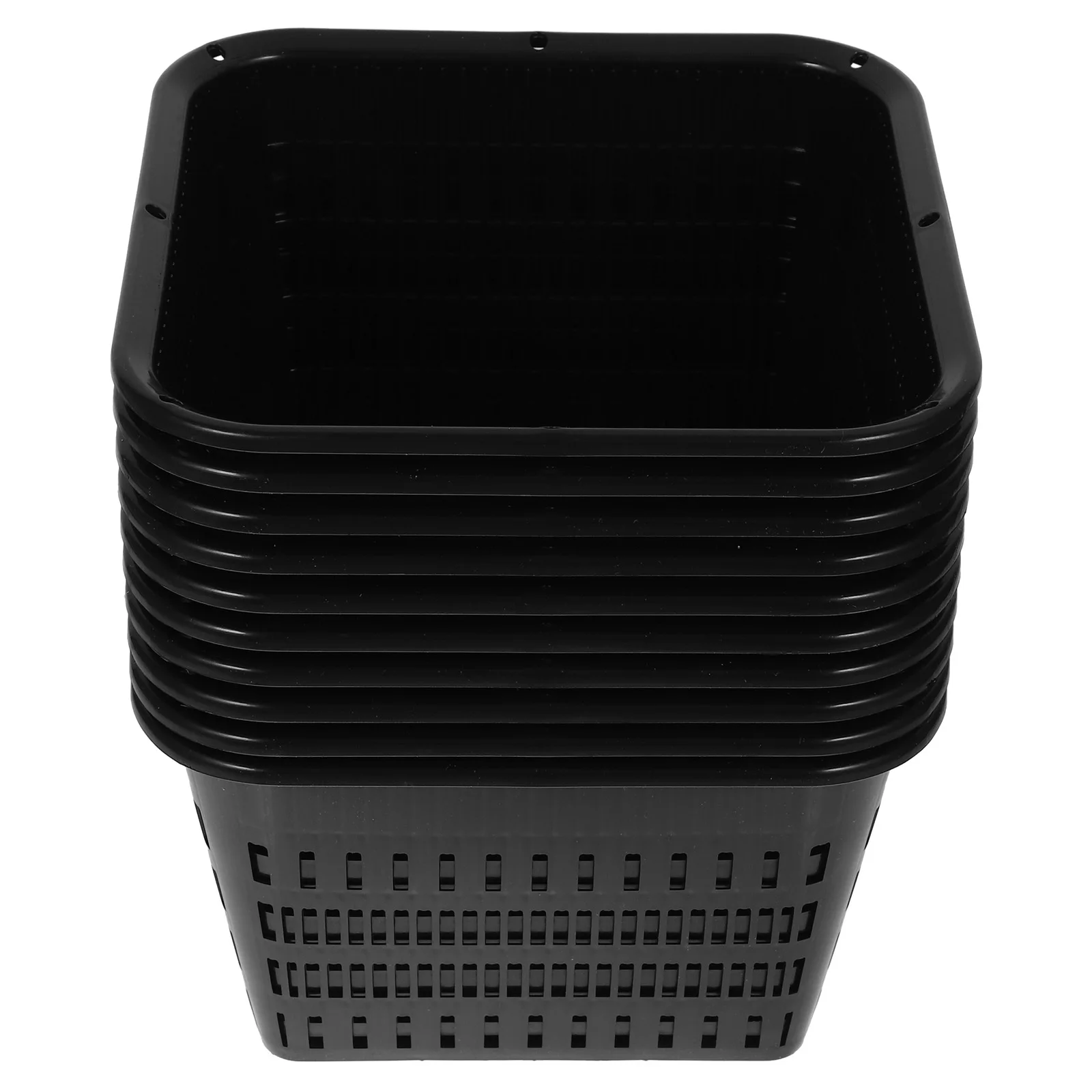 

10pcs chid Pot Thickened Plastic Flowerpot for Indoor Planting Root Control Gardening Nursery Pots Home Planter