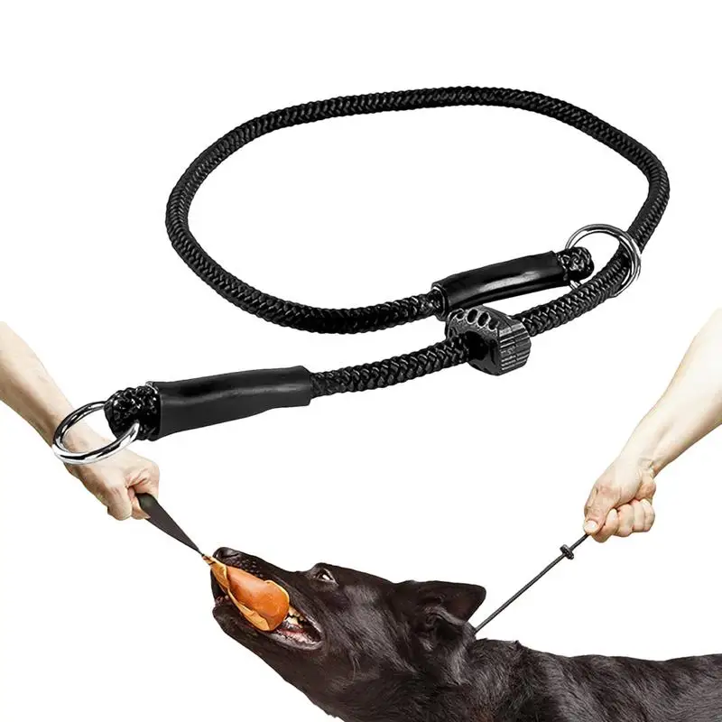 Traction Rope For Dog Long Dog Rope Recall Training Leads Dog Tie Out Rope With Padded Handle Easy Control For Large Medium Dog