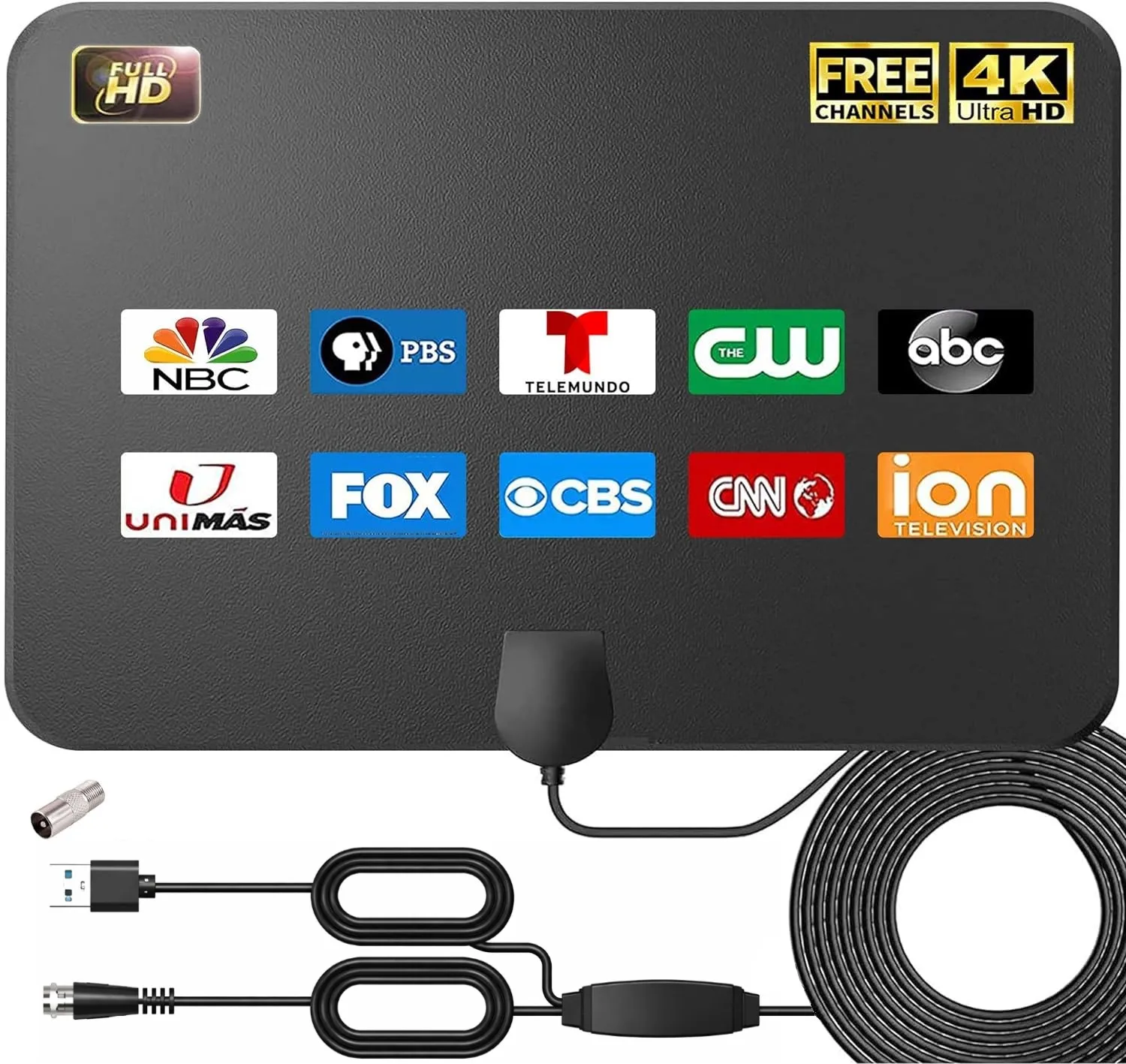 2026 Digital TV Antenna 4K Signal Amplifier Indoor Outdoor HDTV 4K Television New Model for Clearer TV Reception