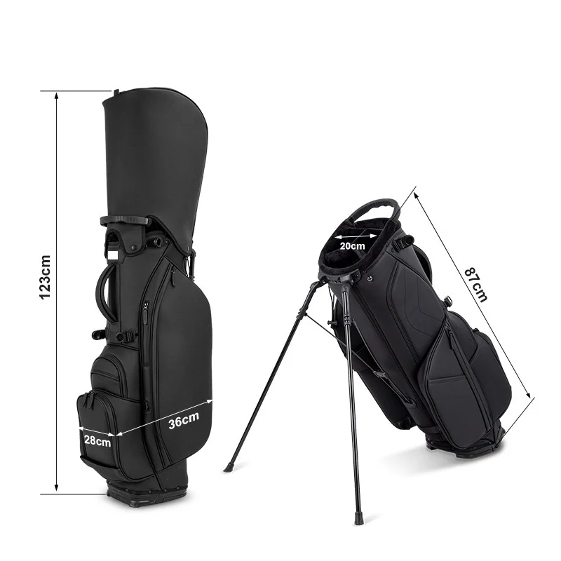 

New Ultra-Light Men's and Women's Golf Bag Waterproof Polyester Rack Sports Backpack with Zipper Portable Cart Bag