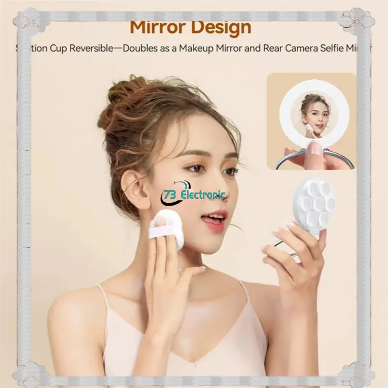 24-Hour Delivery Magnetic Suction Cup Mirror Phone Grip Stand Hands-Free Shower Holder Multifunctional Design For Iphone Android