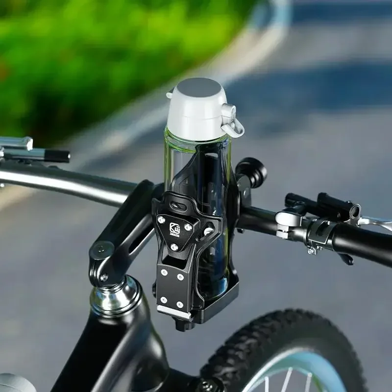 Motorcycle Bottle Holder Adjustable Theft Proof Water Goblet Cycling Cup Mount Mobile Holder Mountain Bike Anti Theft Cup Holder