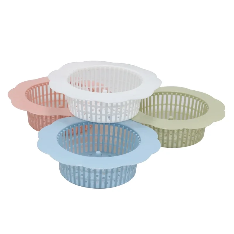 1 Pcs Flower-shaped Kitchen Bathroom Sink Drain Strainer Drain Filter Sink Anti-plug Filter Floor Drain Hair Catcher