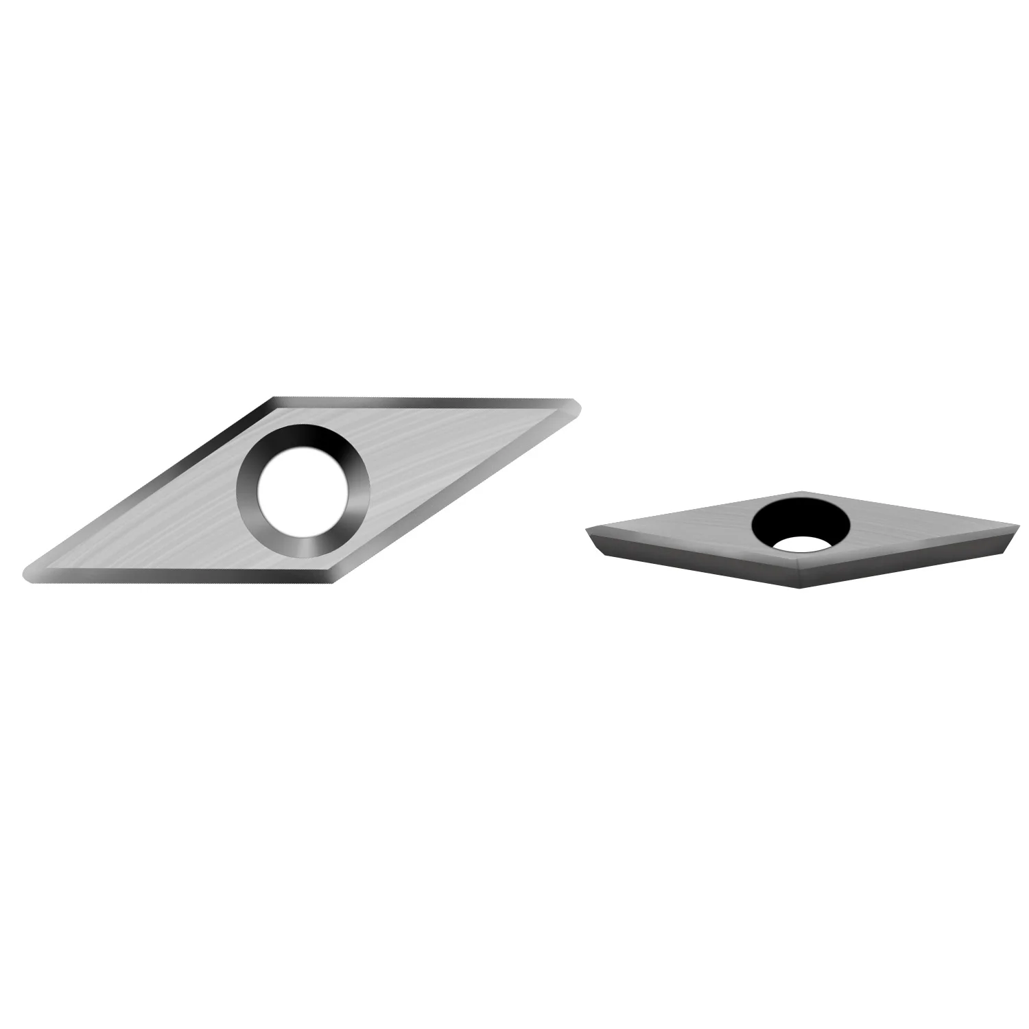 Imagem -02 - Ângulo Negativo Carbide Insere Cortadores Lâmina de Diamante Carpintaria Detailer Ferramentas de Torno de Madeira 28 mm Pcs