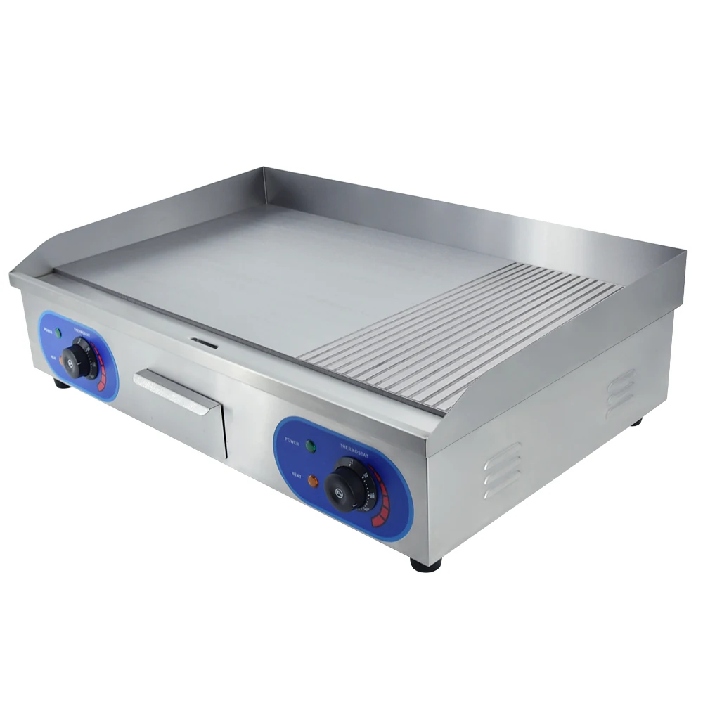 

Hotel Restaurant Commercial Electric Griddle Pancake Stove Desktop School Catering Service Baking Equipment