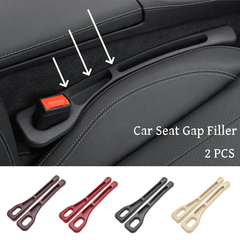 2Pcs Car Seat Gap Filler Between Seats Crevice Box Bag Accessories For Honda Accord 9Th 10Th Gen CR-Z Spirior Elysion Odyssey