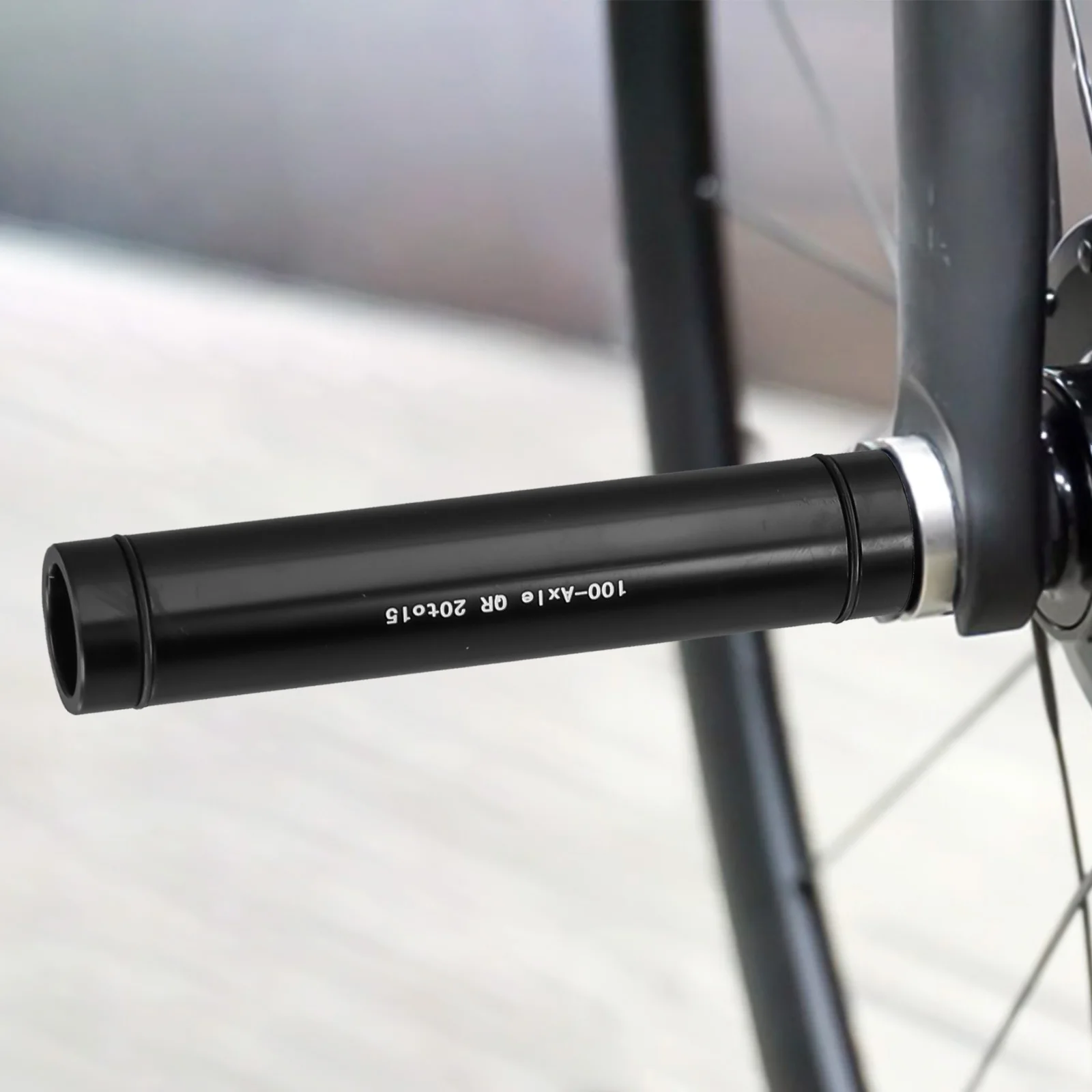 1 Stück Fahrrad-Vorderrad-Durchgangsachsenadapter 20mm auf 15mm für 100/110mm Naben CNC Aluminiumlegierung Konverter Fahrradteile