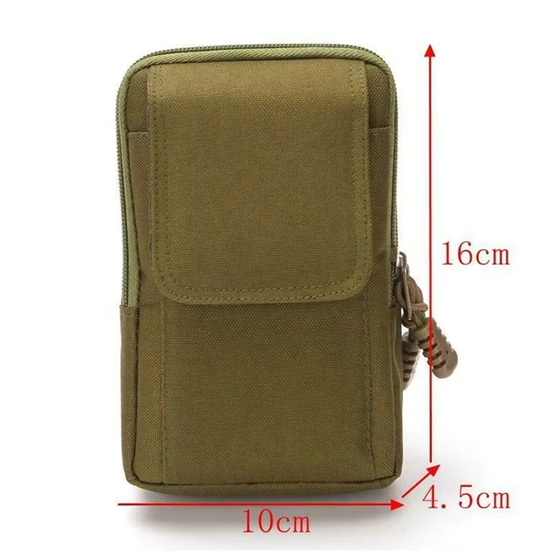 Men's Tactical MOLLE Waist Pack - Outdoor Pouch - usage example