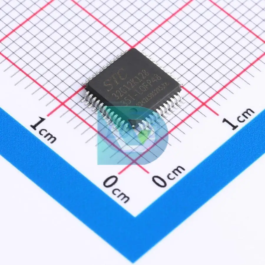 STC32G12K128-35I-LQFP48 LQFP-48(7x7) ไมโครคอนโทรลเลอร์ชิป (MCU/mpu/soc) ใหม่ดั้งเดิม