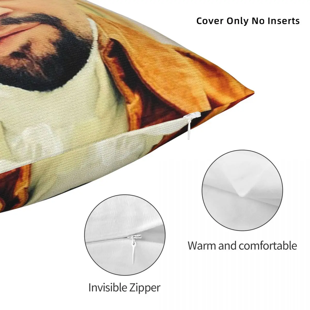 لين مانويل ميراندا عض له الشفاه مربع المخدة غطاء الوسادة الراحة كيس وسادة رمي غطاء وسادة للمنزل غرفة نوم السيارة