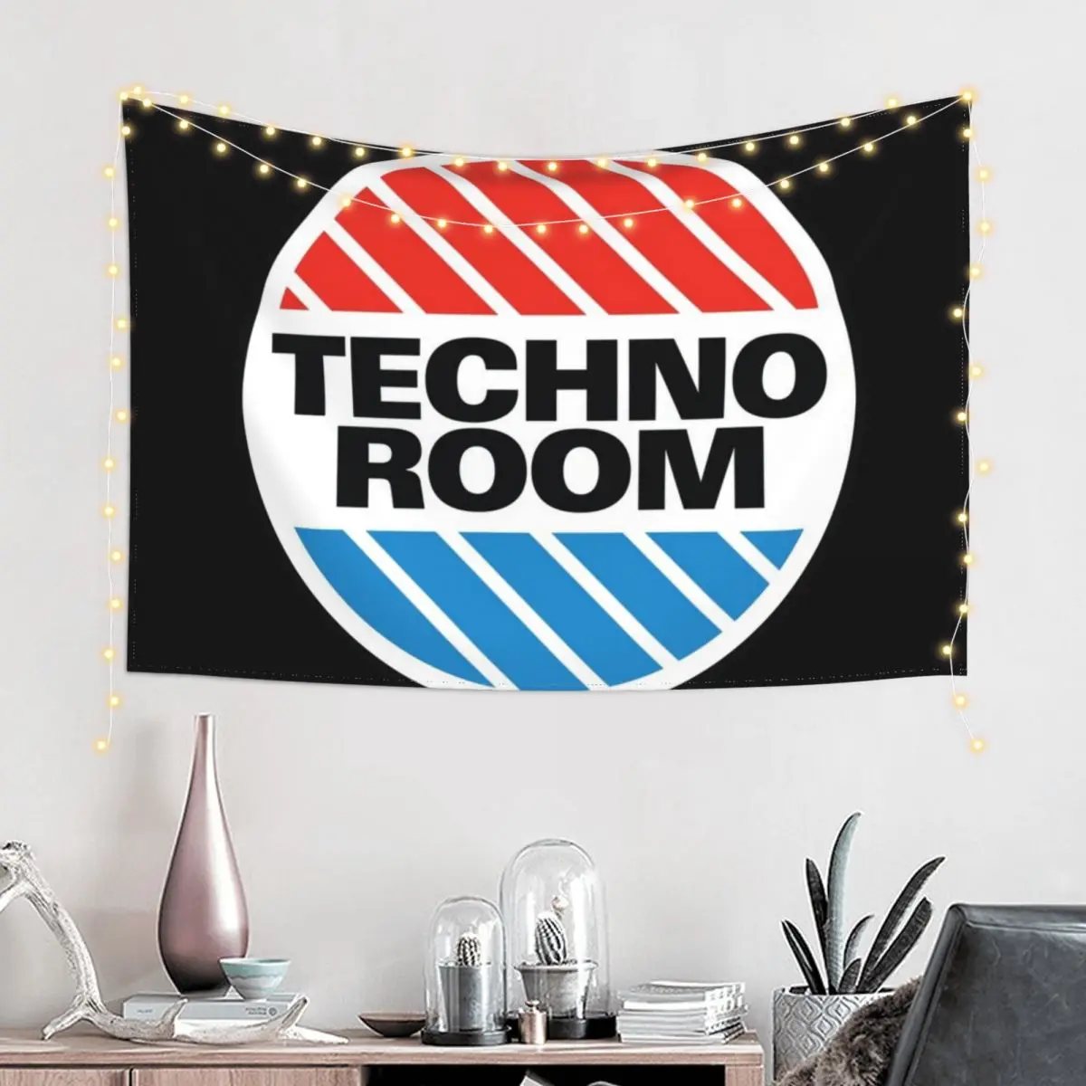 Techno Room Tapestry Wall Decoration Items Room Aesthetic Tapestry