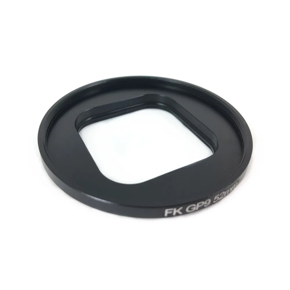 52mm Lens Filter Adapter Ring for GoPro Hero9 Black Action Camera Hero 9 10 to add CPL Red Yellow Magenta Close-up Filters