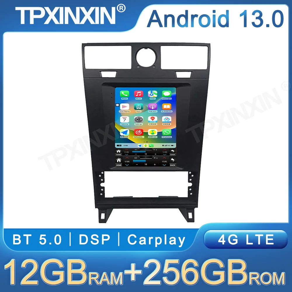 

Android 13.0 Auto Multimedia Player Screen For Lincoln Navigator 2005-2009 Carplay Car Radio GPS Navigation Stereo Head Unit DSP