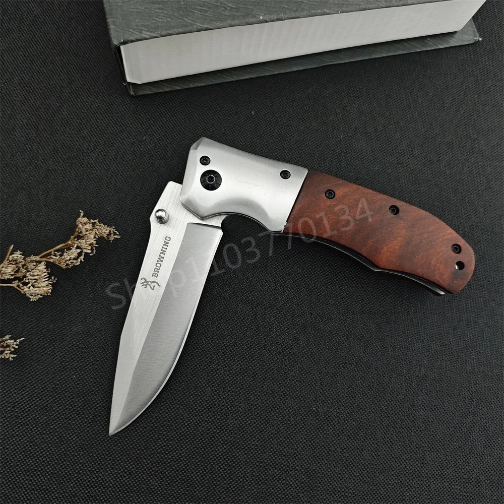 DA51 Outdoor Portable Folding Knife for Men High Hardness Survival Military Tactical Pocket Knives for Camping and Fishing