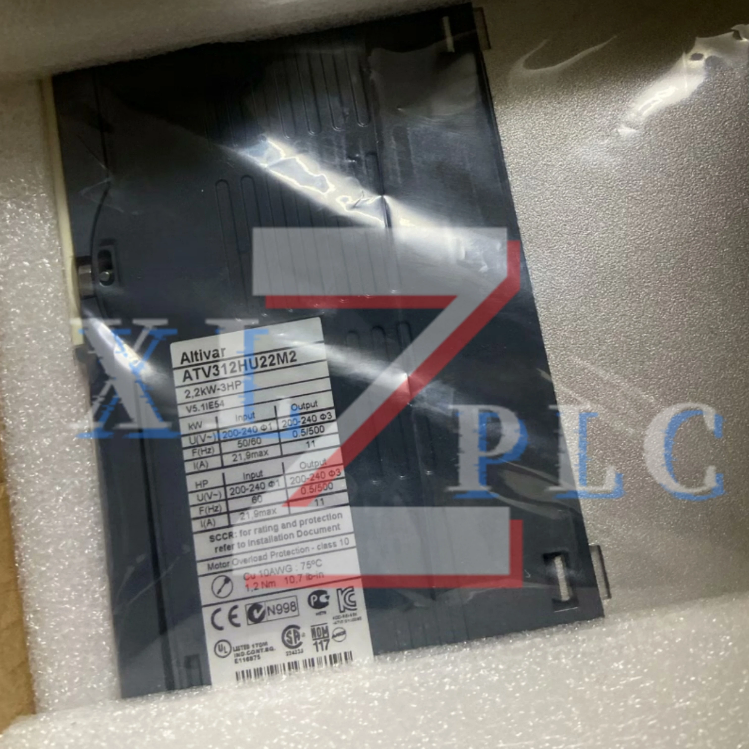 周波数コンバータ新オリジナル ATV312HU22M2 200-240V 2.2KW ATV312HU22N4 380-500V 2.2KW