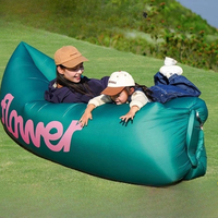 Travel Inflatable Sofa Waterproof Bean Bag Recliner Chair Outdoor Lounger Sleeping Mattress for Picnic Garden Camping Beach Pool