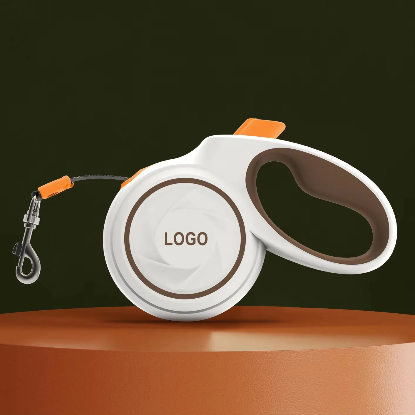 

Wholesale 5m/16ft Reflective Nylon Tape Walking Pet Lead Retractable Leash for Large Medium Small Dog