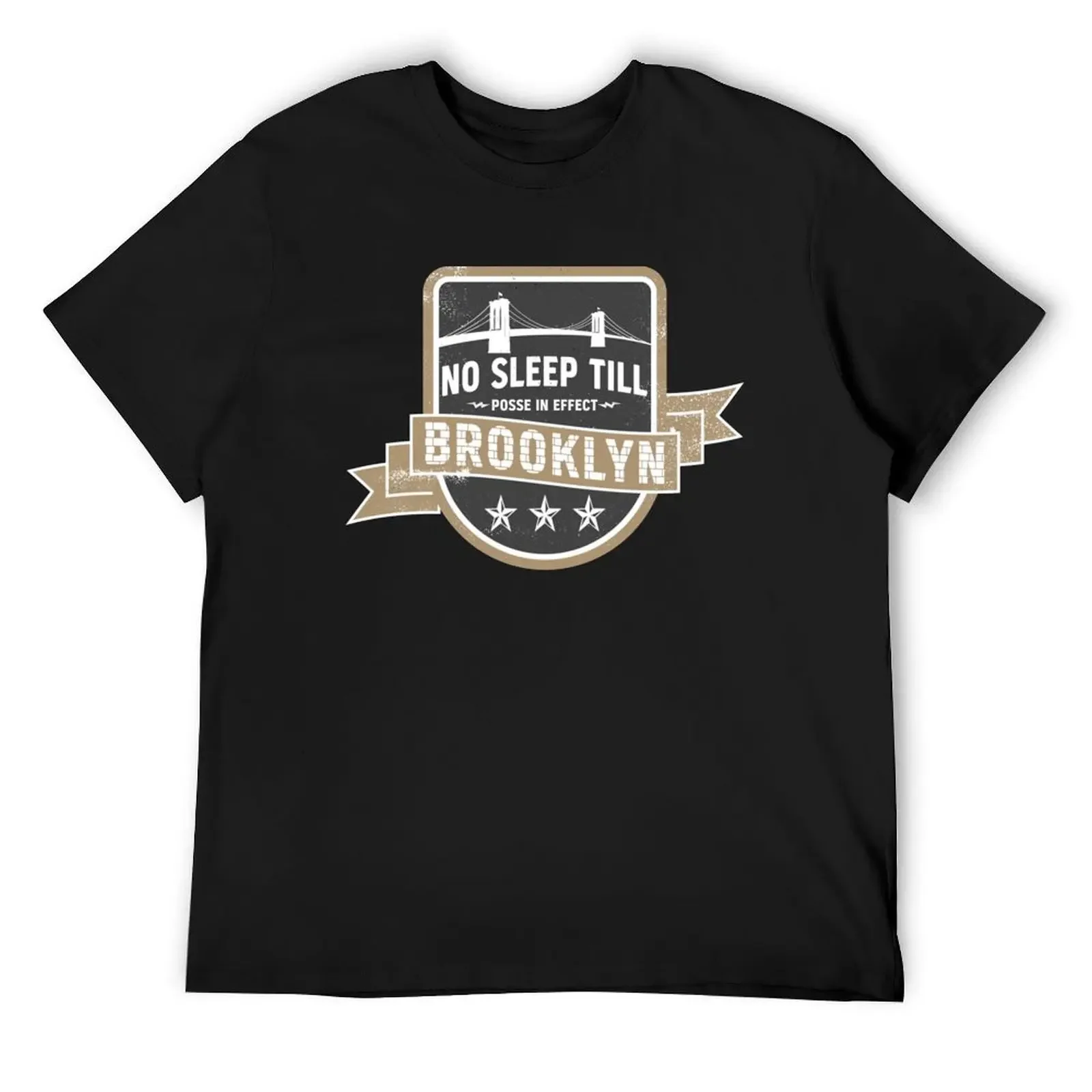 

No Sleep Till Brooklyn T-Shirt quick drying man t shirt shirts graphic tees mens big and tall t shirts