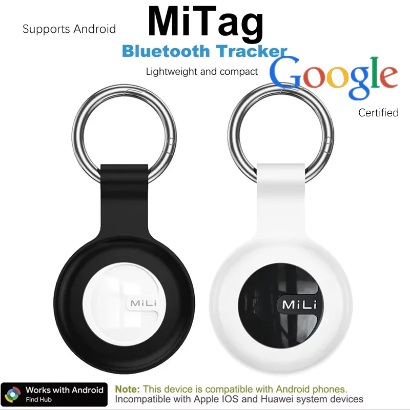 

Mitag Air Tracker Tag for Android Only, Item Finder Key Finder Work with Google Find Hub My, Bluetooth Tracker for Keys, Luggage