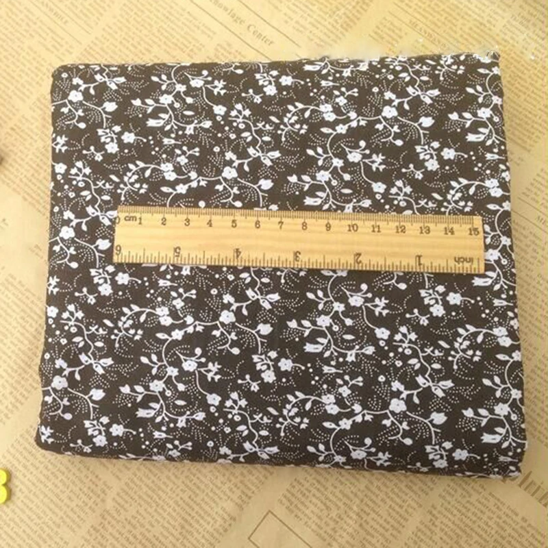 Soft Cotton Fabric for DIY Patchwork Sewing Suitable for Pillow Covers Doll Clothes Small Bags and Various Craft Projects